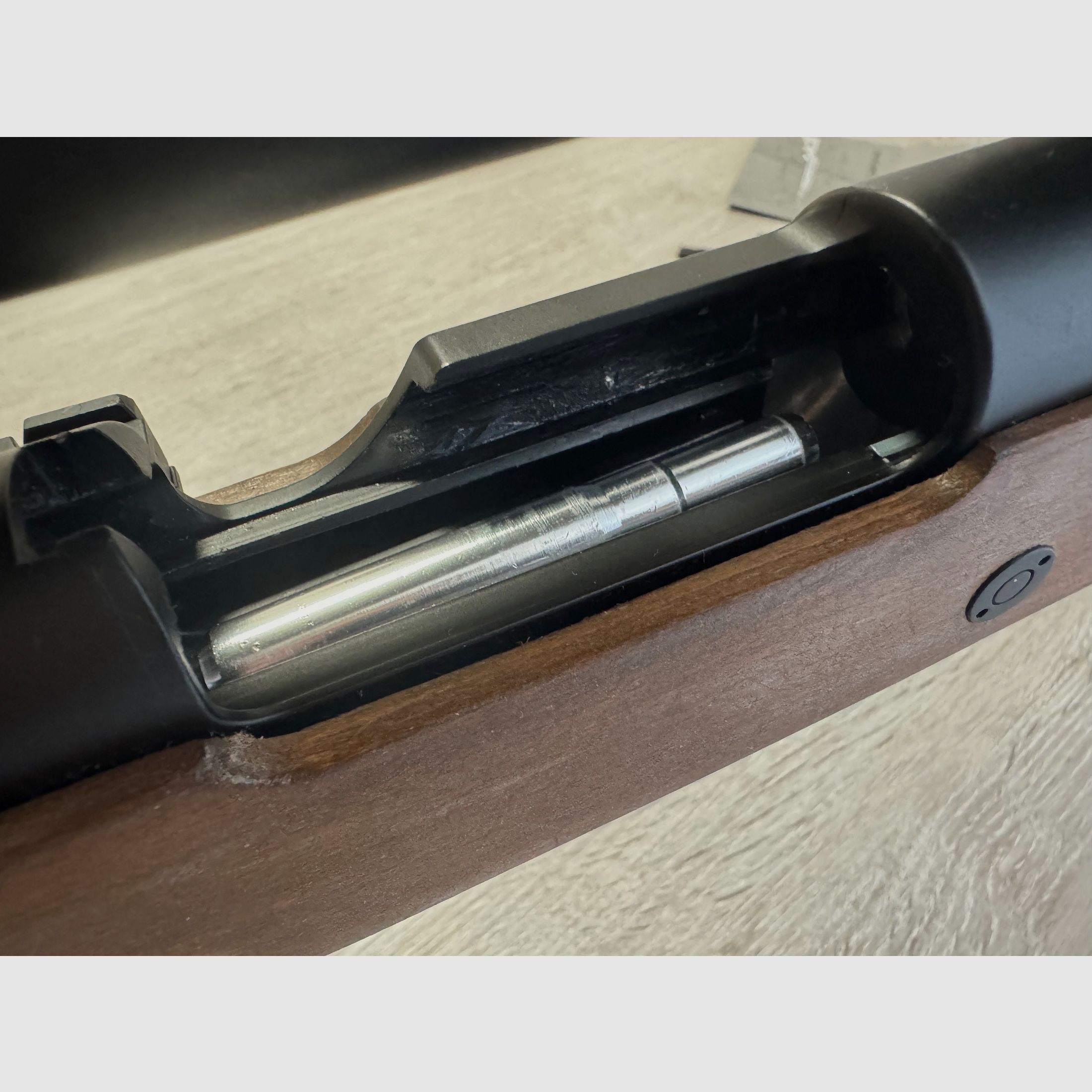 Double Bell Karabiner 98K Gas Airsoft Bolt-Action Gewehr mit Hülsenauswurf Echtholz-Version