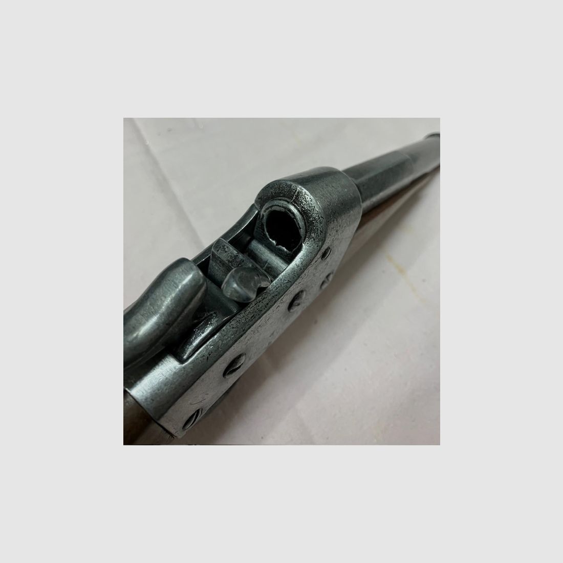 USA Deko Remington & Sons Rolling Block Pistole Mod. M-1871 Replica Modell Denix 