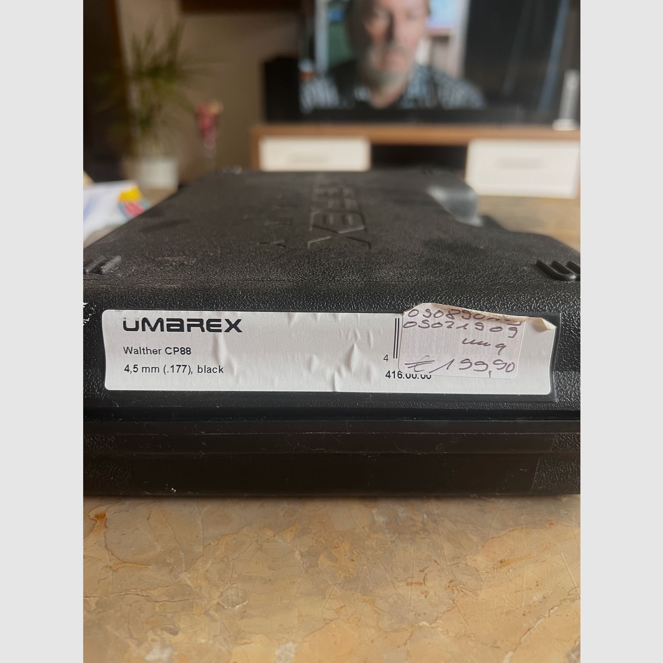 Luftpistole Umarex Walther CP88 4 Zoll 4,5 mm Diabolo  