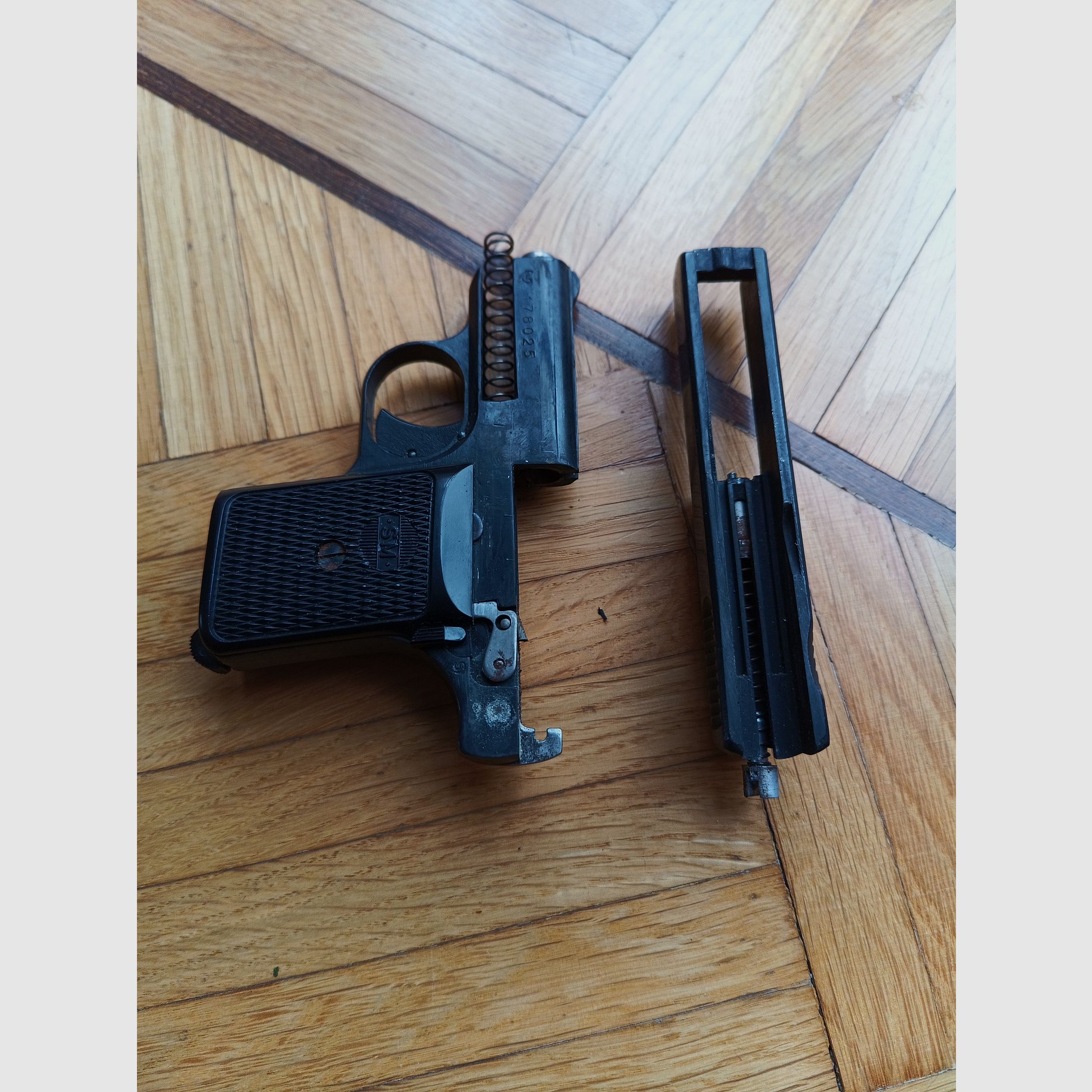 Rhöner SM Mod. 110 (inkl. Originalverpackung, Anleitung, Reinigungsbürste und Munition) 