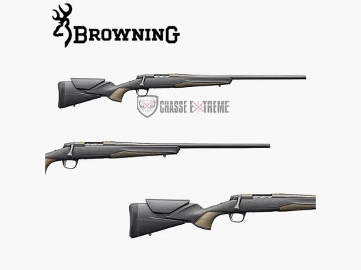 Rifle BROWNING X-Bolt 2 Distance Varitech Black Adjustable Threaded 25"