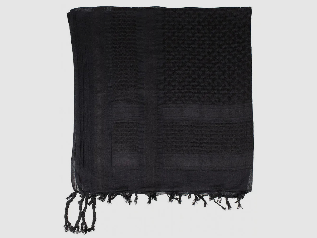 MFH Shemag PLO 110 x 110 cm tkanina czarna