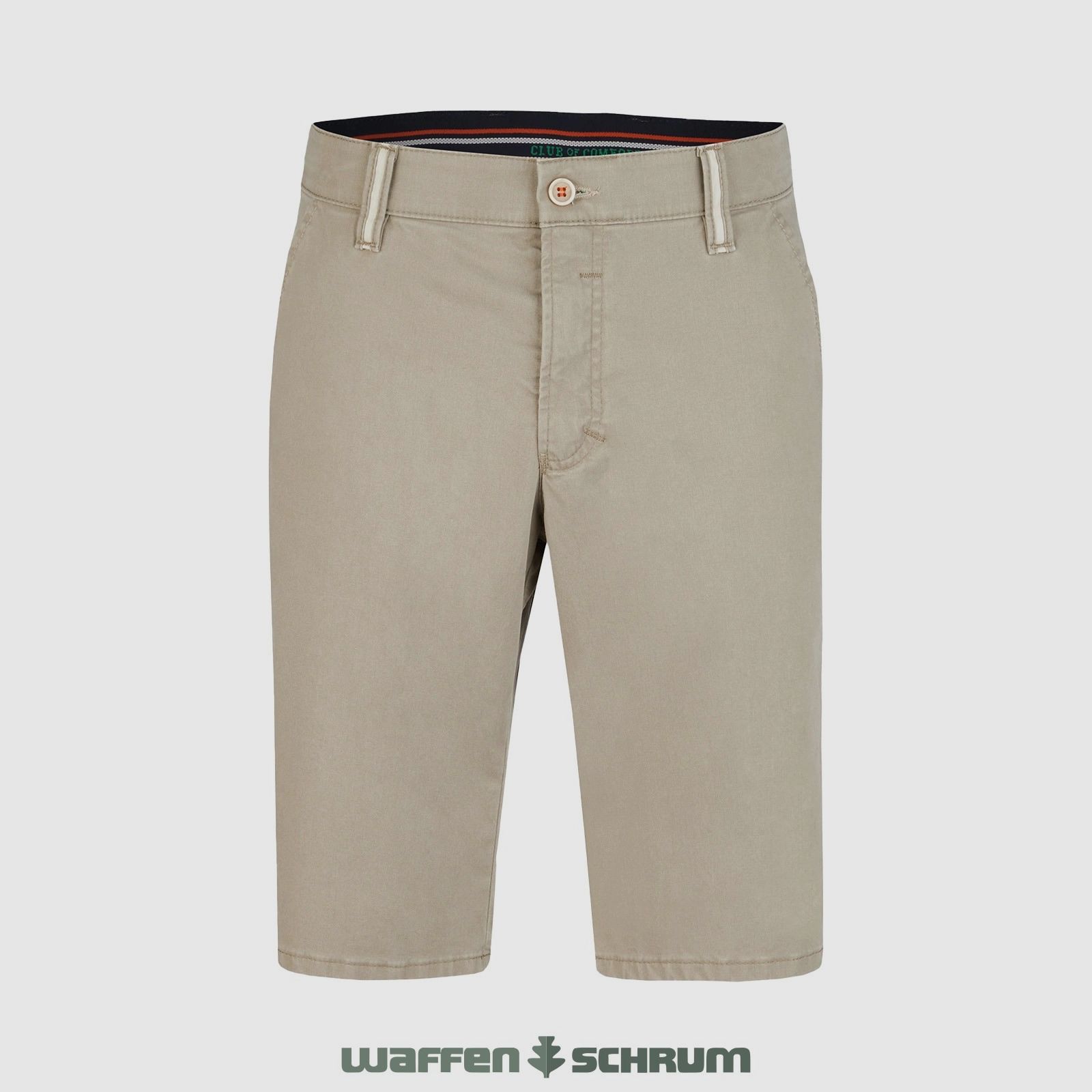 Club of Comforts Hinrichs Bekl Shorts Espana  Hellgrau