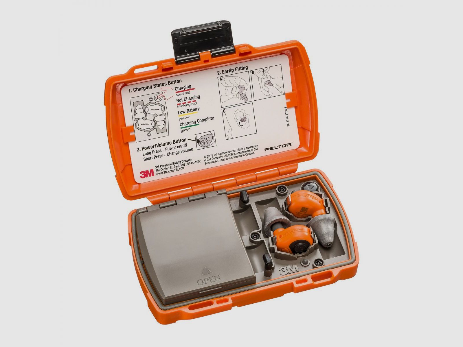 3M™ Peltor™ LEP-200 EU orange, image 6 sur 9