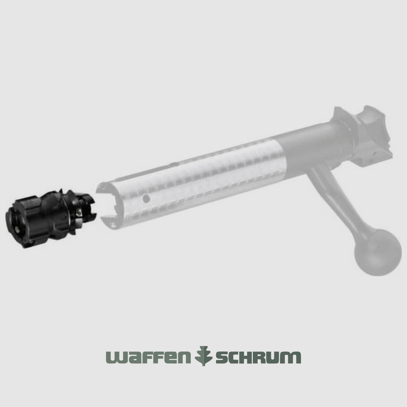 Sauer 404 Verschlusskopf / Links / Mediumkaliber