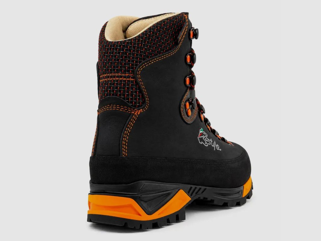 Chaussures de chasse Kostyle nubuck eVent Vibram noir/orange, image 6 sur 9