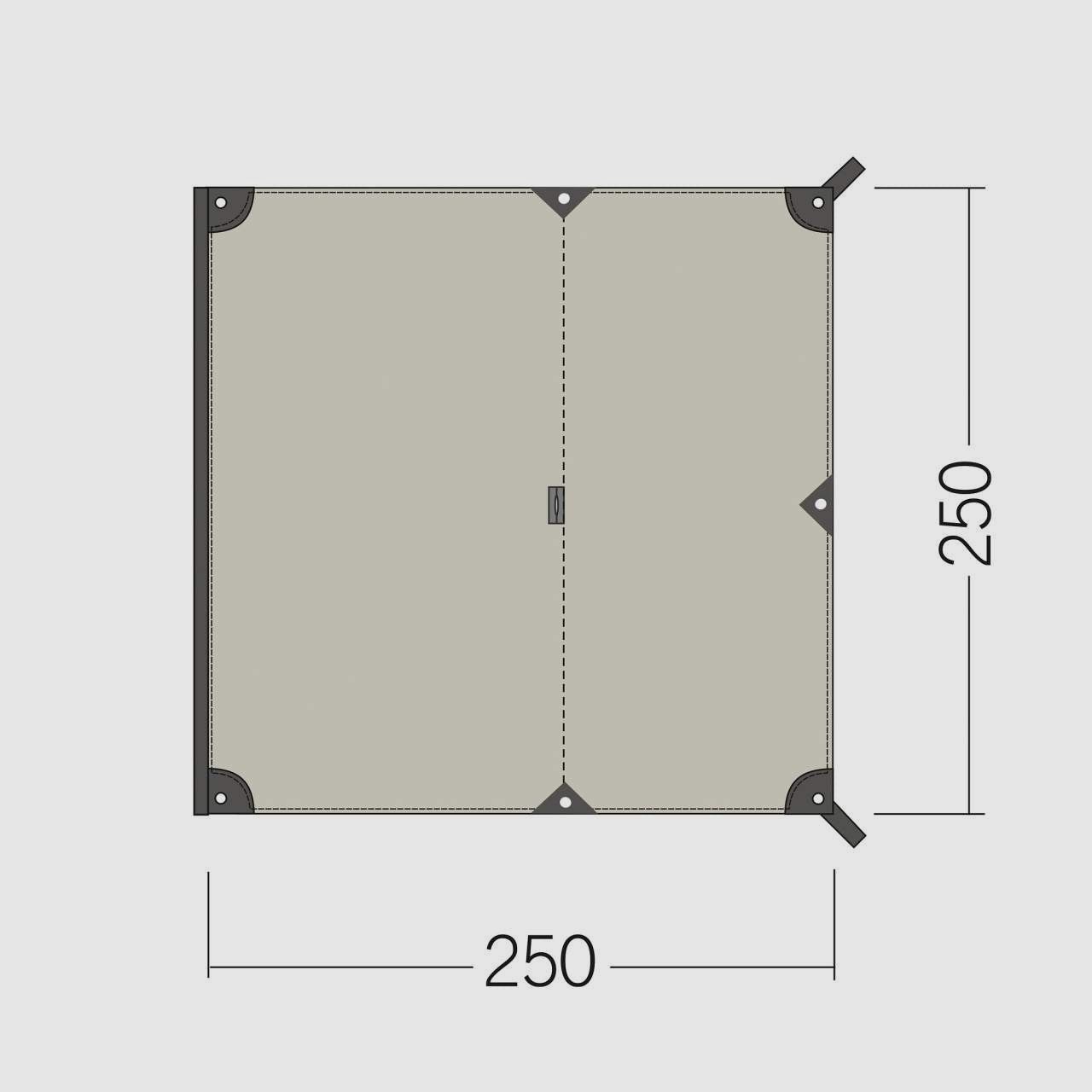 Tatonka Van Tarp – Sonnensegel für Campingbusse, Bild 4 von 4