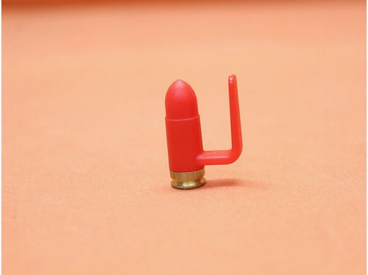FAB Defense FAB Defense TS-BB: Cartucho de seguridad 9mmLuger Polímero rojo/ Fondo de latón/ Bloqueador de cañón táctico de 9mm (1 ud.)
