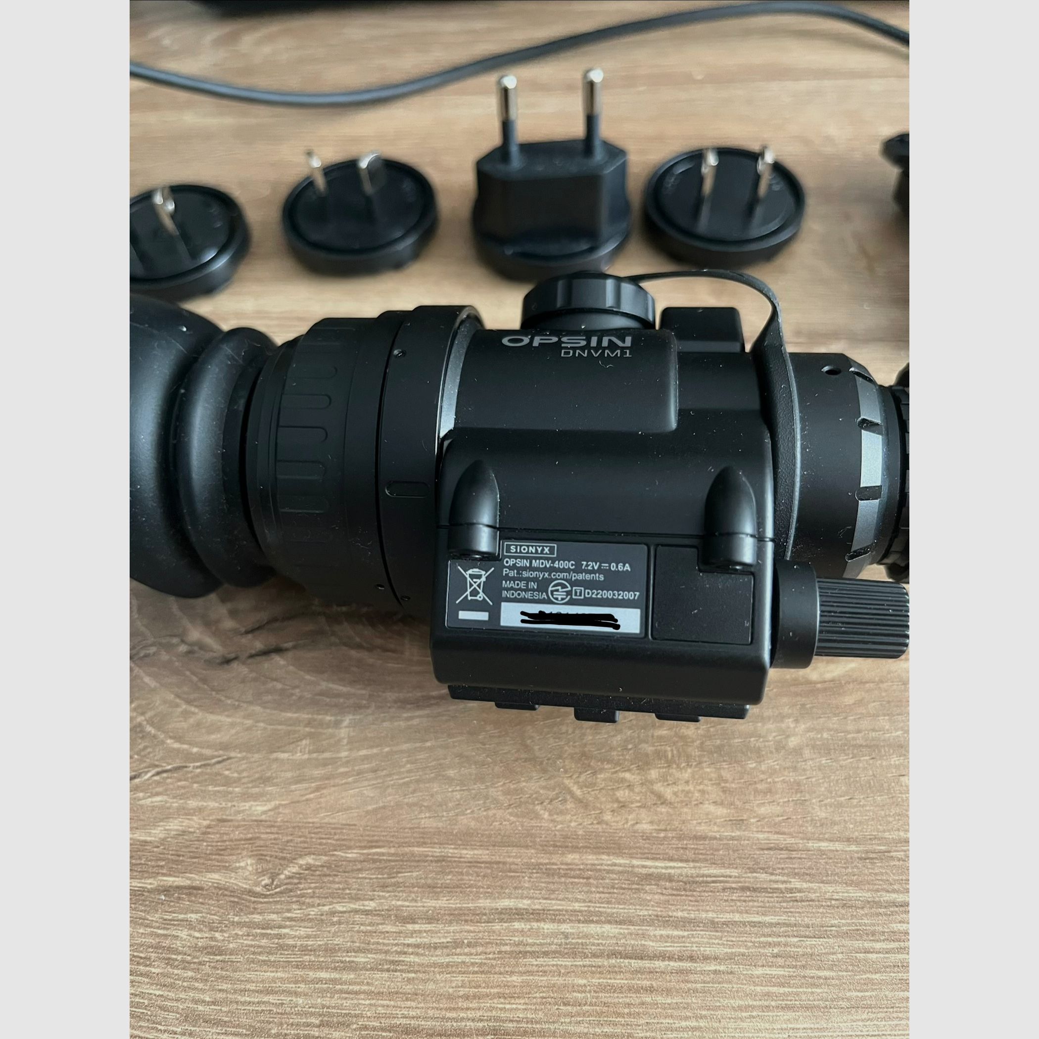 SIONYX OPSIN DNVM1 Digital Night Vision Device Complete with Original Invoice
