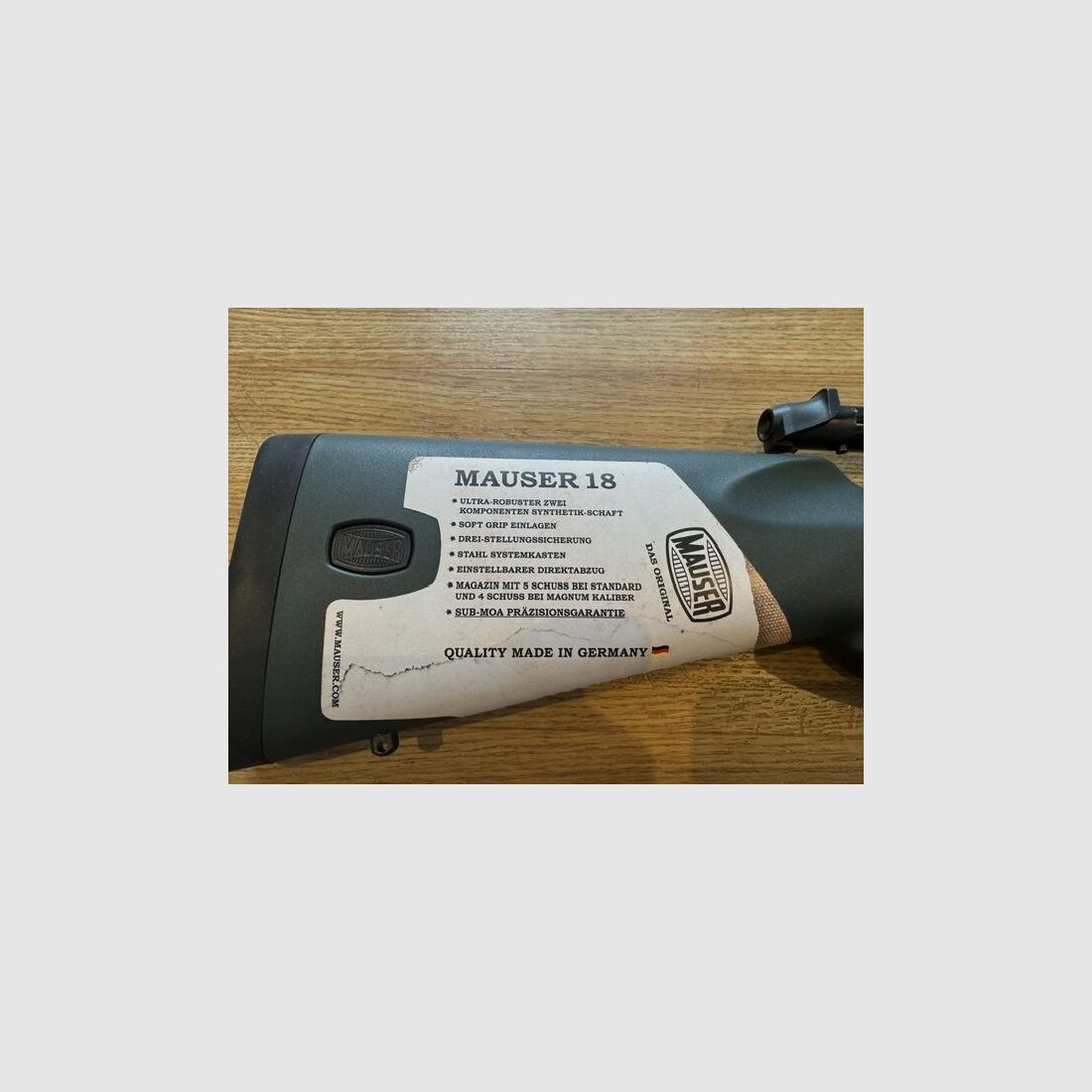 Mauser M18 Forest Hunting