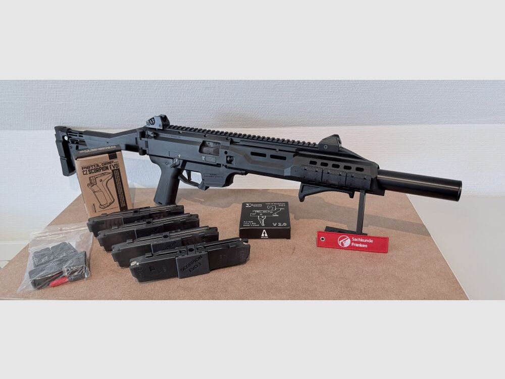 CZ Uhersky Brod EVO3 S1 Carbine Competition Ready, 8 Magazine, Ascalon Trigger