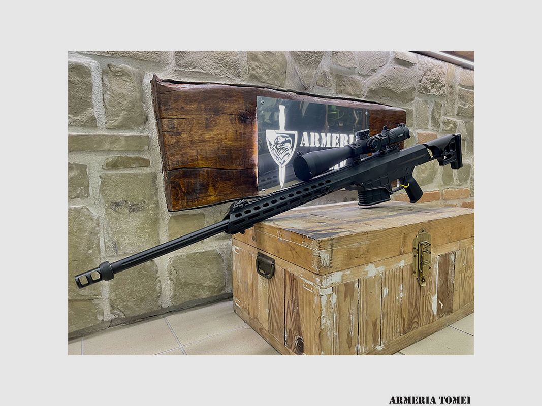 RIFLE – BARRETT MRAD CAL. 338 LAPUA MAG 26″ SMR BLK MIL-SMU, image 2 of 7