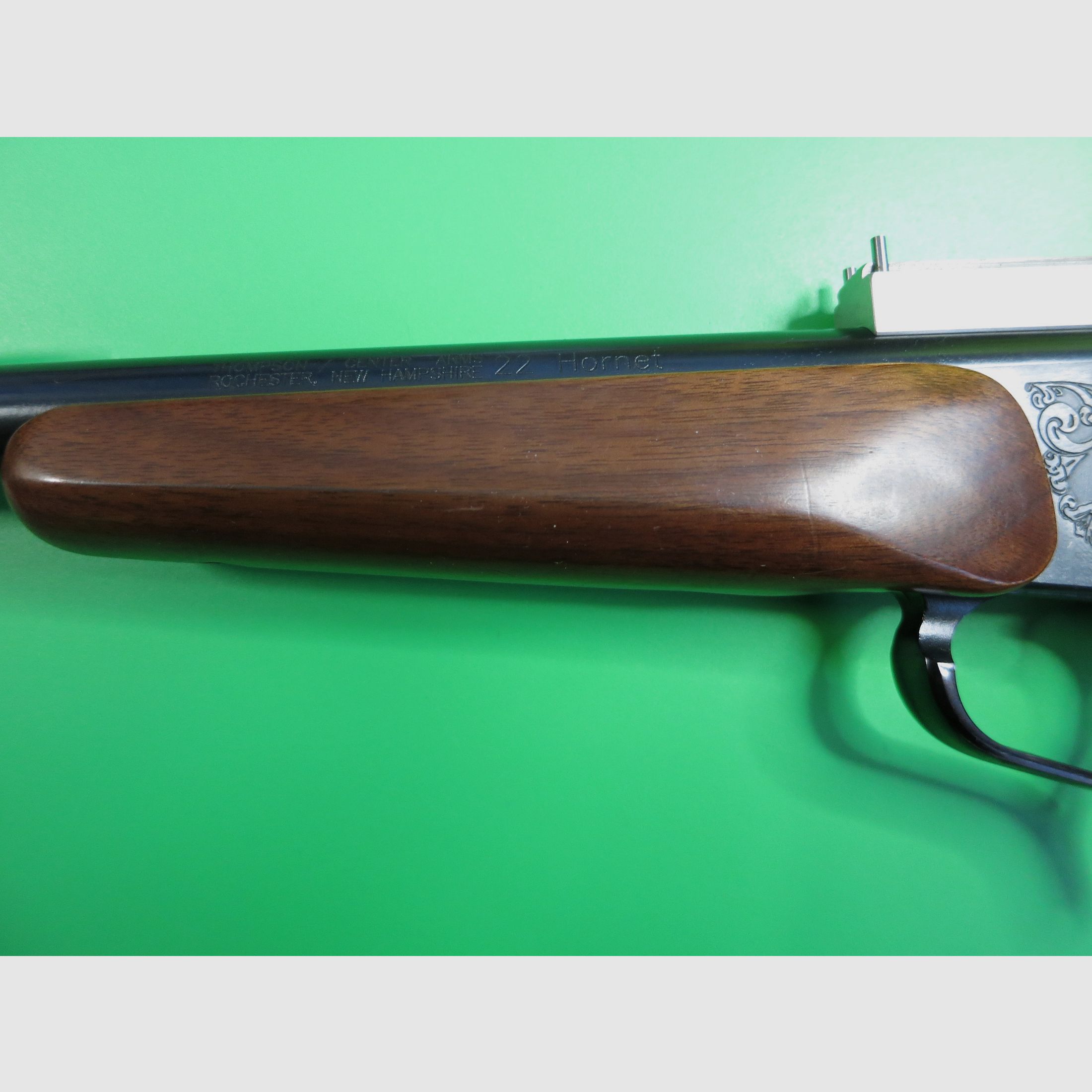 Pistolet jednorazowy Thompson-Center Contender G2, kal. .22 Hornet, 2. generacja     #72+73