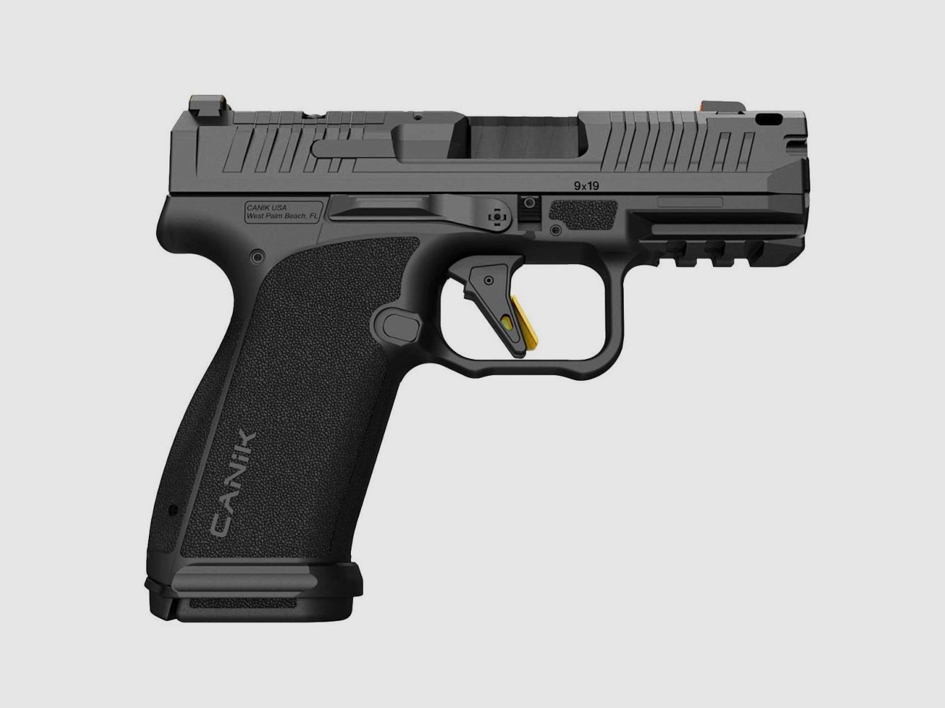 PISTOLA CANIK METE MC9 PRIME 9X19 NERA, immagine 4 di 5