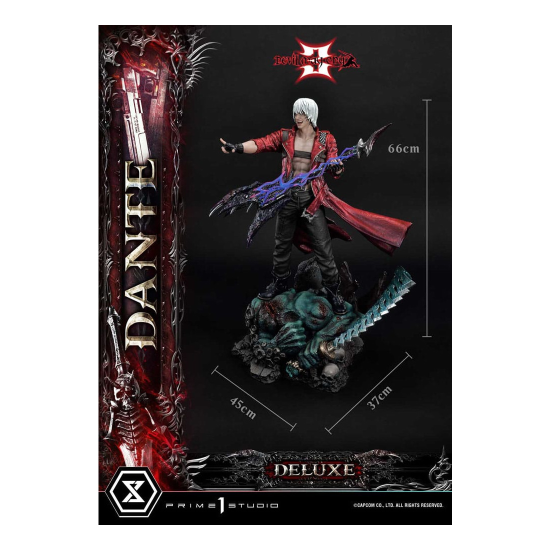 Devil May Cry 3 Ultimate Premium Masterline Series Statue 1/4 Dante Deluxe Version 67 cm | 43067