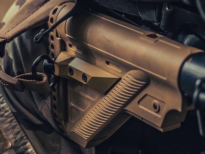RADIAL DEFENSE Nexum HK KDR Adapter do Slimline Stock Czarny (prawy)