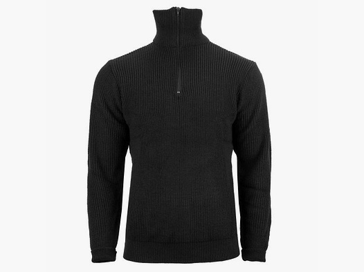 Mil-Tec Pullover Troyer 750 g schwarz