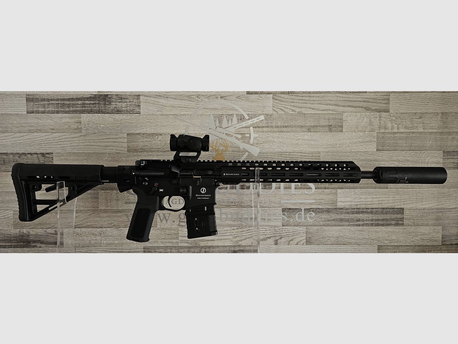 Schmeisser AR-15 M4FL Blck 14.5" cal. .223Rem. - Complete set - New goods from specialist trade