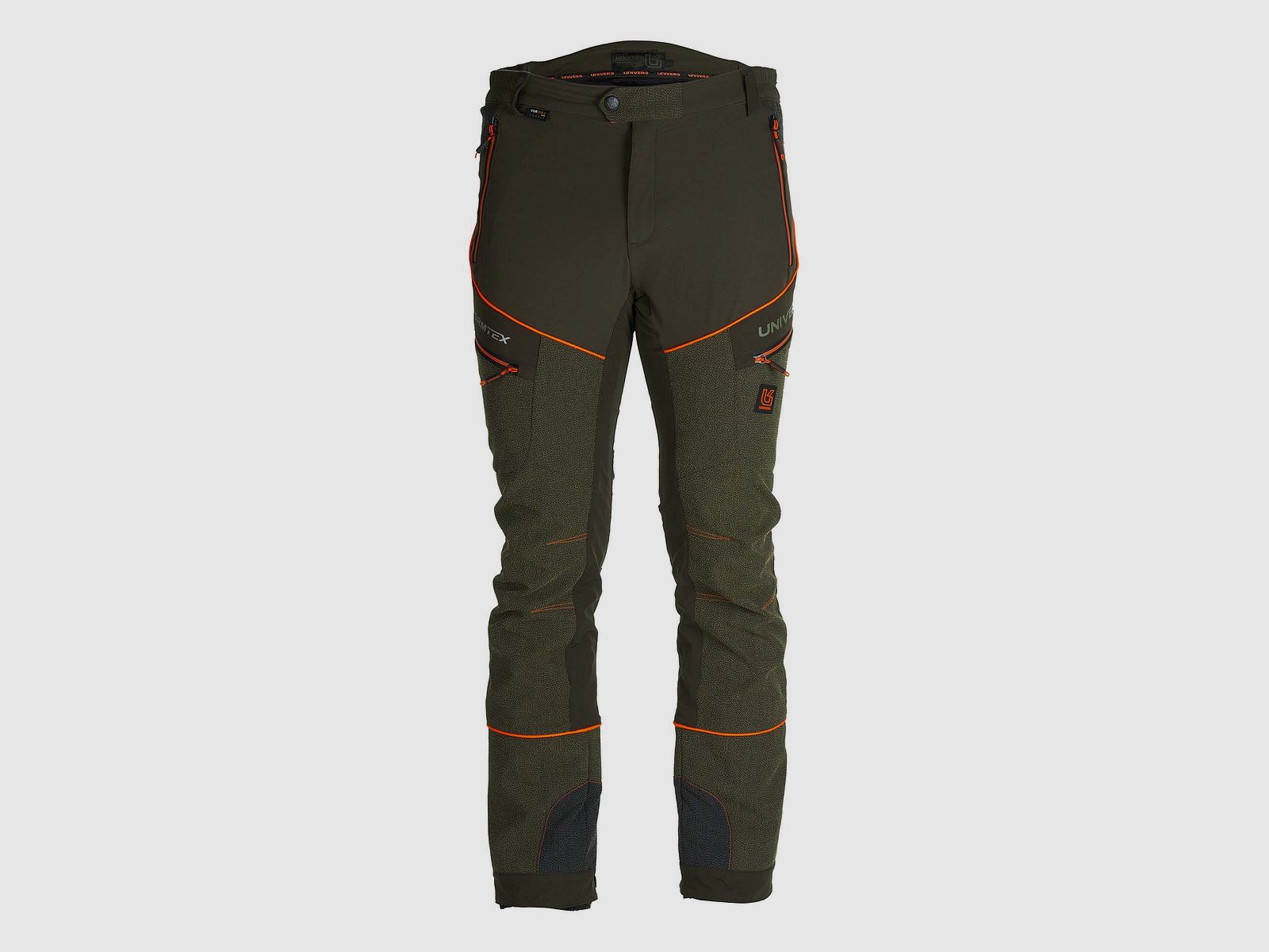 UNIVERS PANTALONE RACER CORDURA GRÜN/ORANGE, Bild 27 von 28