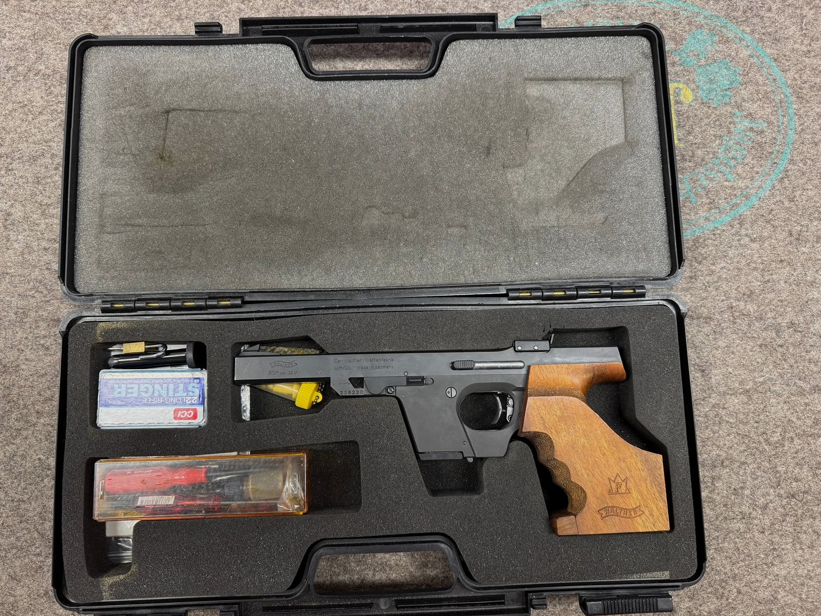 Sportpistole Walther GSP, .22 lfb, sehr guter Zustand