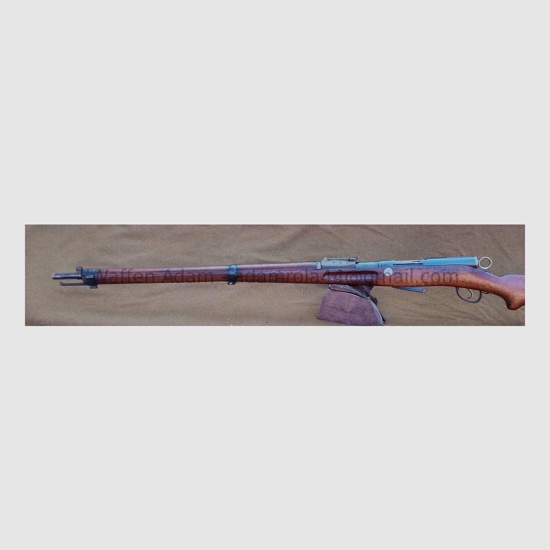 W+F, Fabbrica federale d'armi di Berna Fucile a otturatore G11, Grigioni, immagine 1 di 9