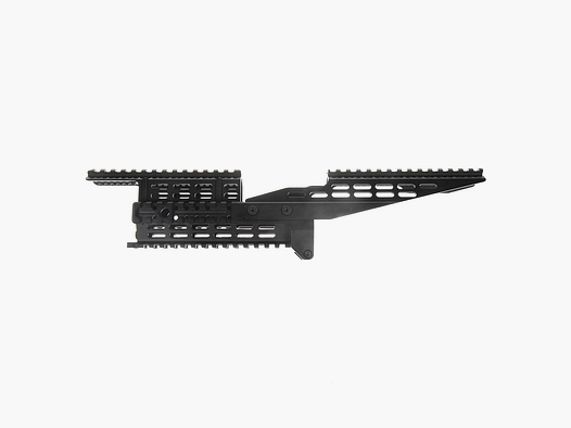 Łoże i nakładka z wydłużoną szyną AK Aluminium Handguard, ZPRP01 Black - IMI Defense
