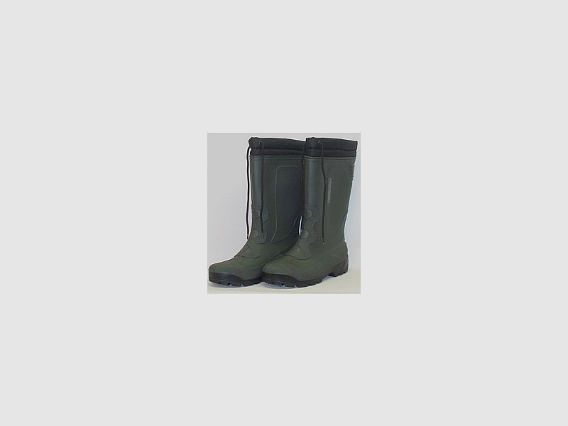 Gummistiefel John Gr.40 - grün, Fellfutter, 35 cm hoch