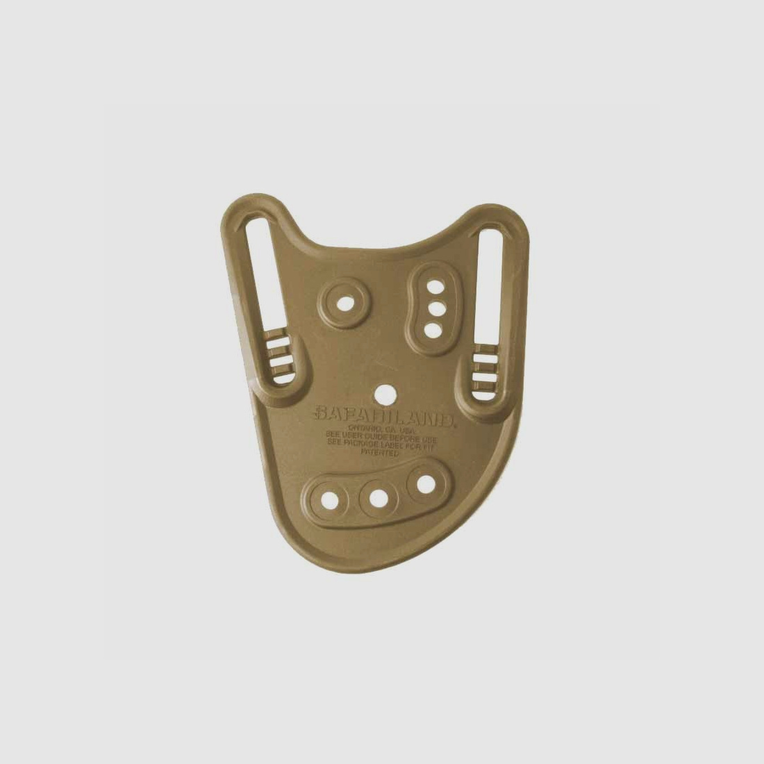 SAFARILAND Gürtelschlaufe Modell 567BL FDE brown Version 6 hoch sitzend = 38 bzw. 45 mm Breite