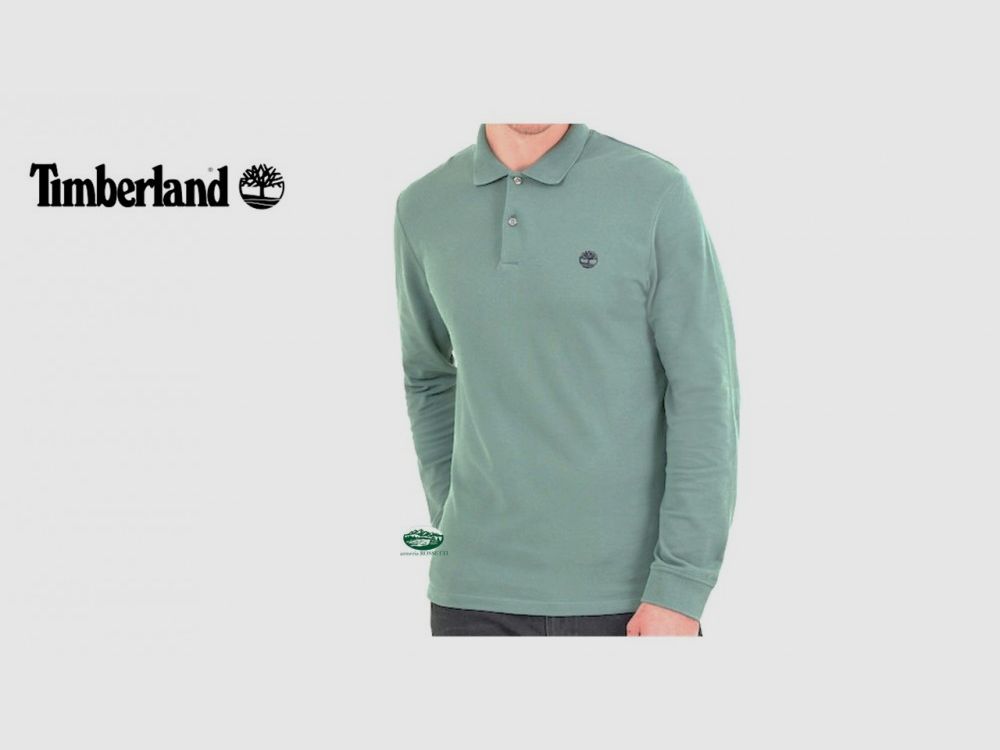 TIMBERLAND Polo Pique m/l azurblau