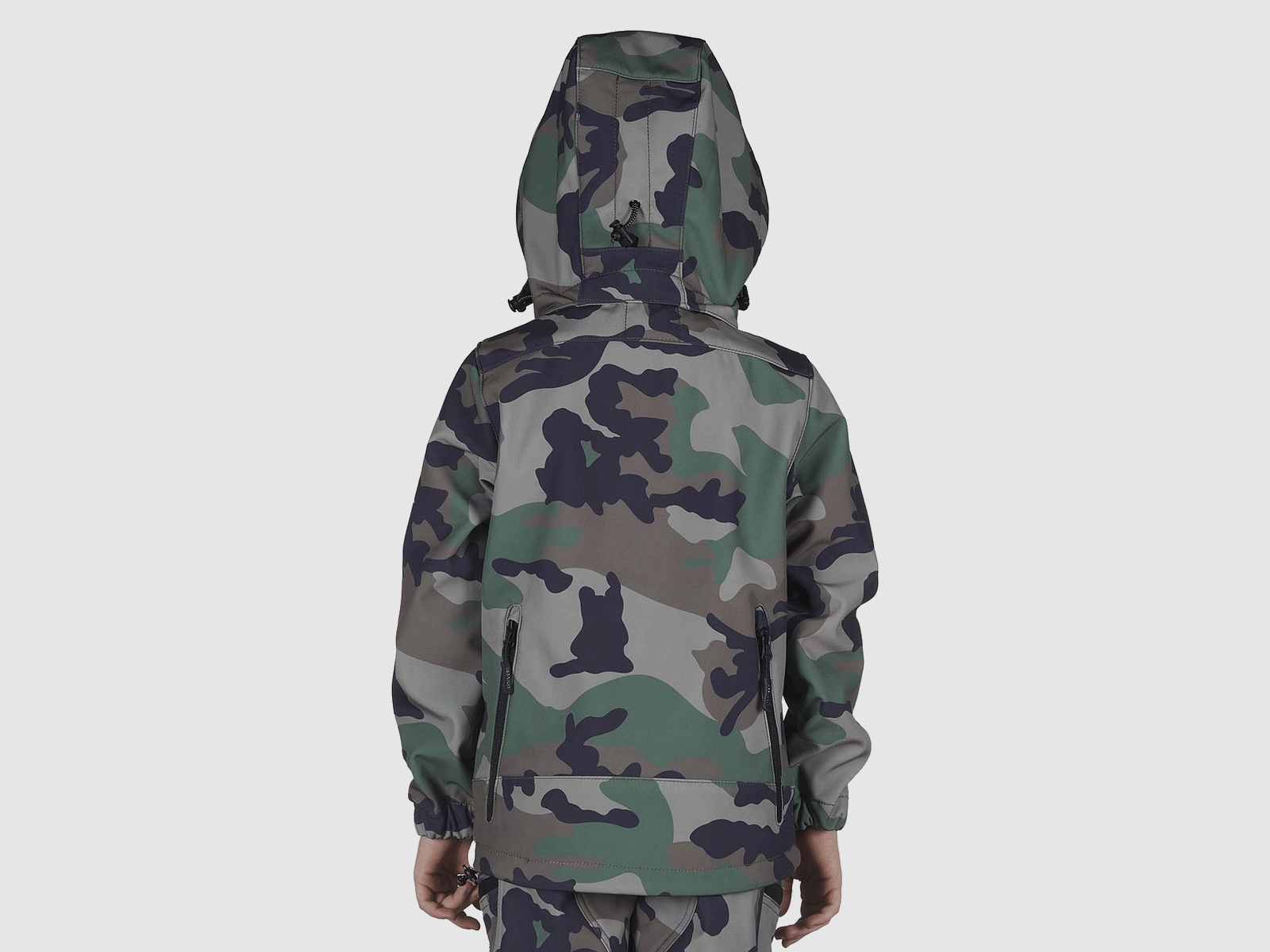 VESTE – UNIVERS – ENFANT – VESTE SOFTSHELL U-TEX JUNIOR New Land Camo, image 5 sur 5