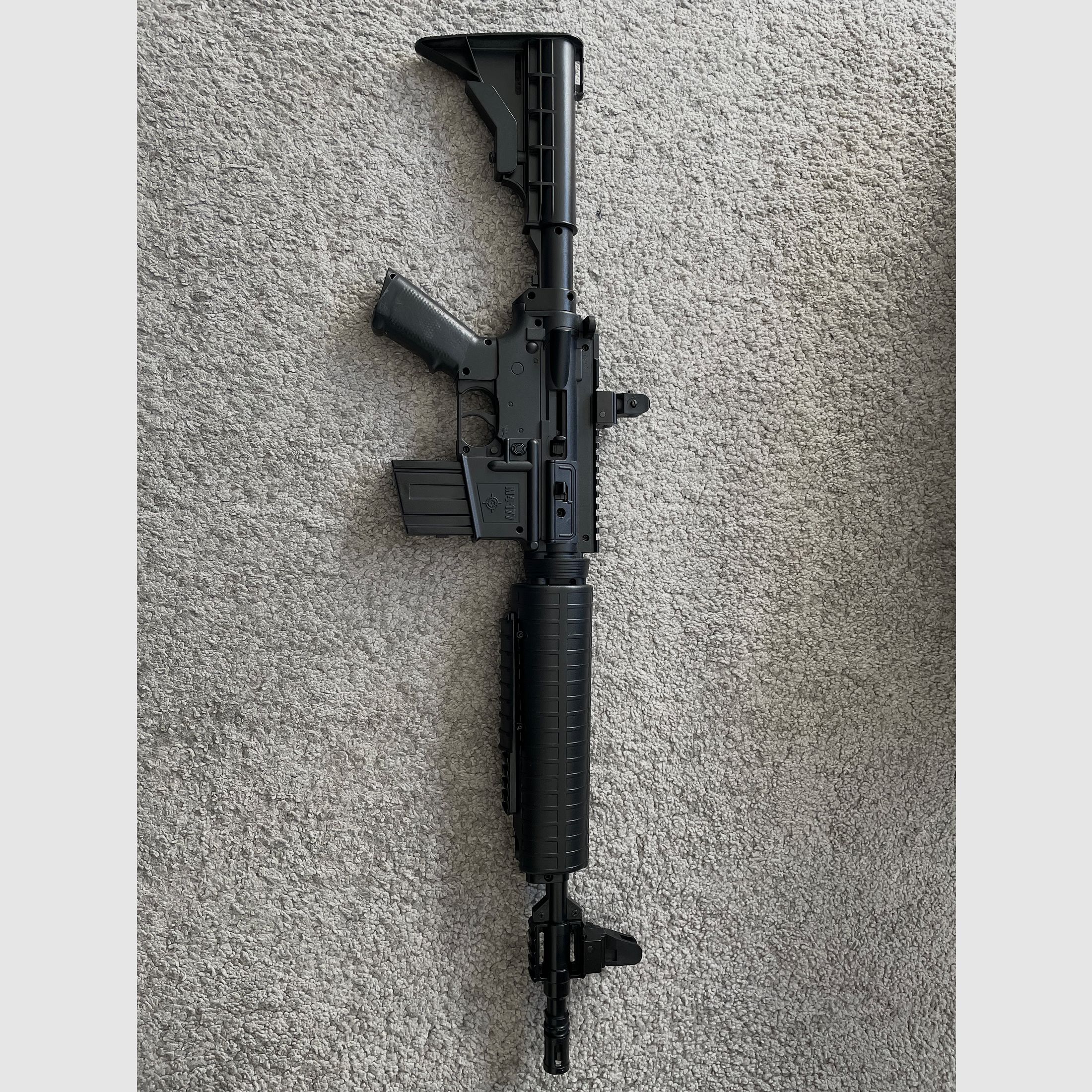 Crosman M4-177 air rifle 4.5 Diabolo and BBs