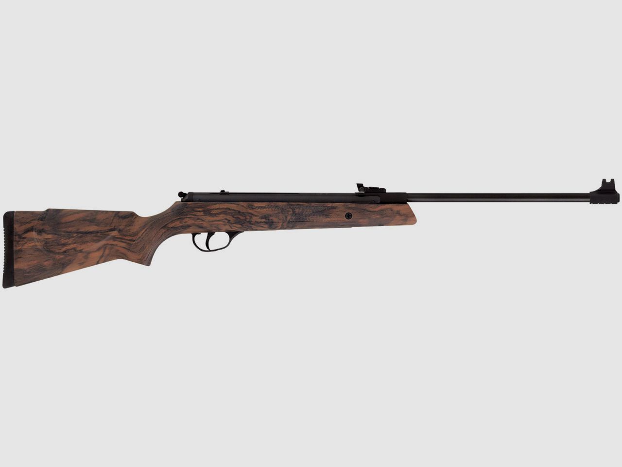 Knicklauf Luftgewehr Leader Hatsan 33 Walnut Wood Camo Fiberoptik Visierung Kaliber 4,5 mm (P18)