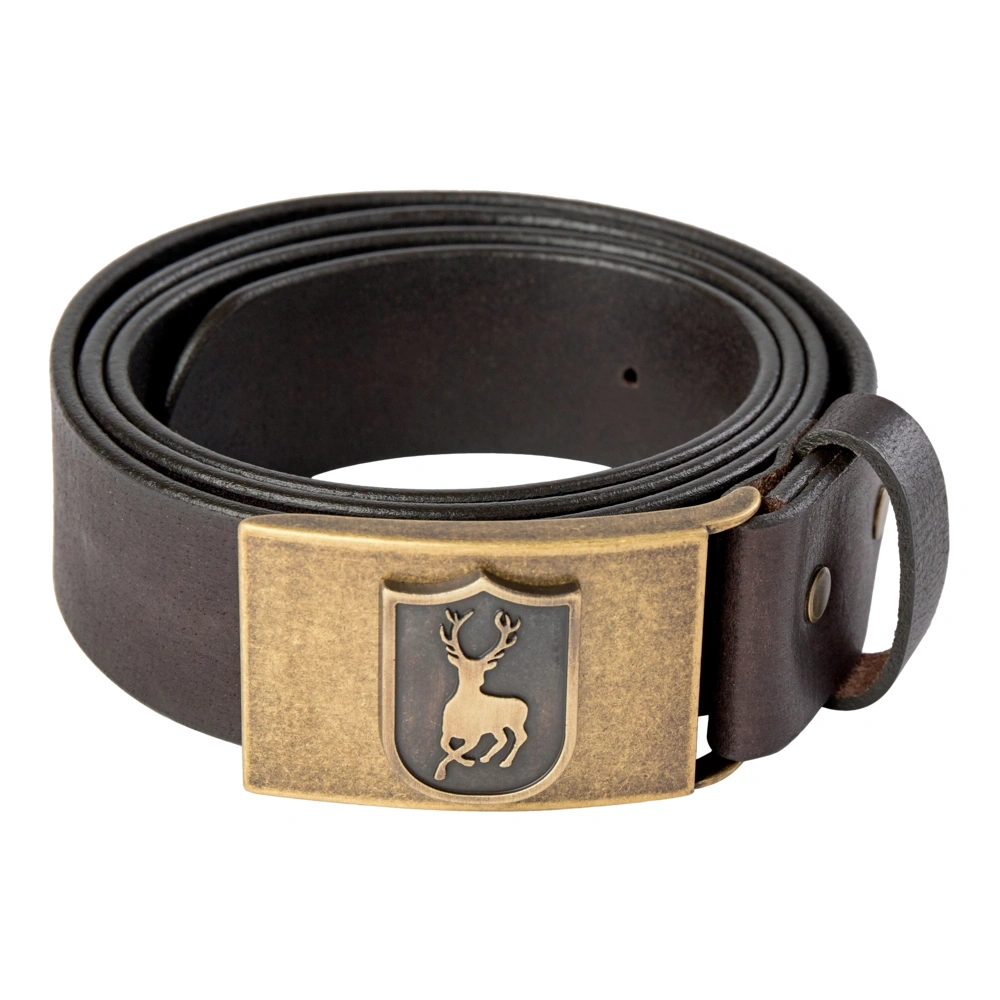 DEERHUNTER Leather Belt Dark Brown (8112-583), image 2 of 2
