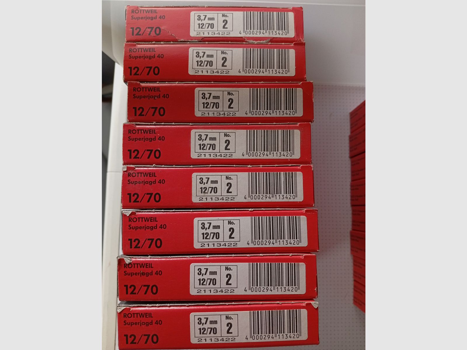 Kaliber 12 Schrotmunition diverse 