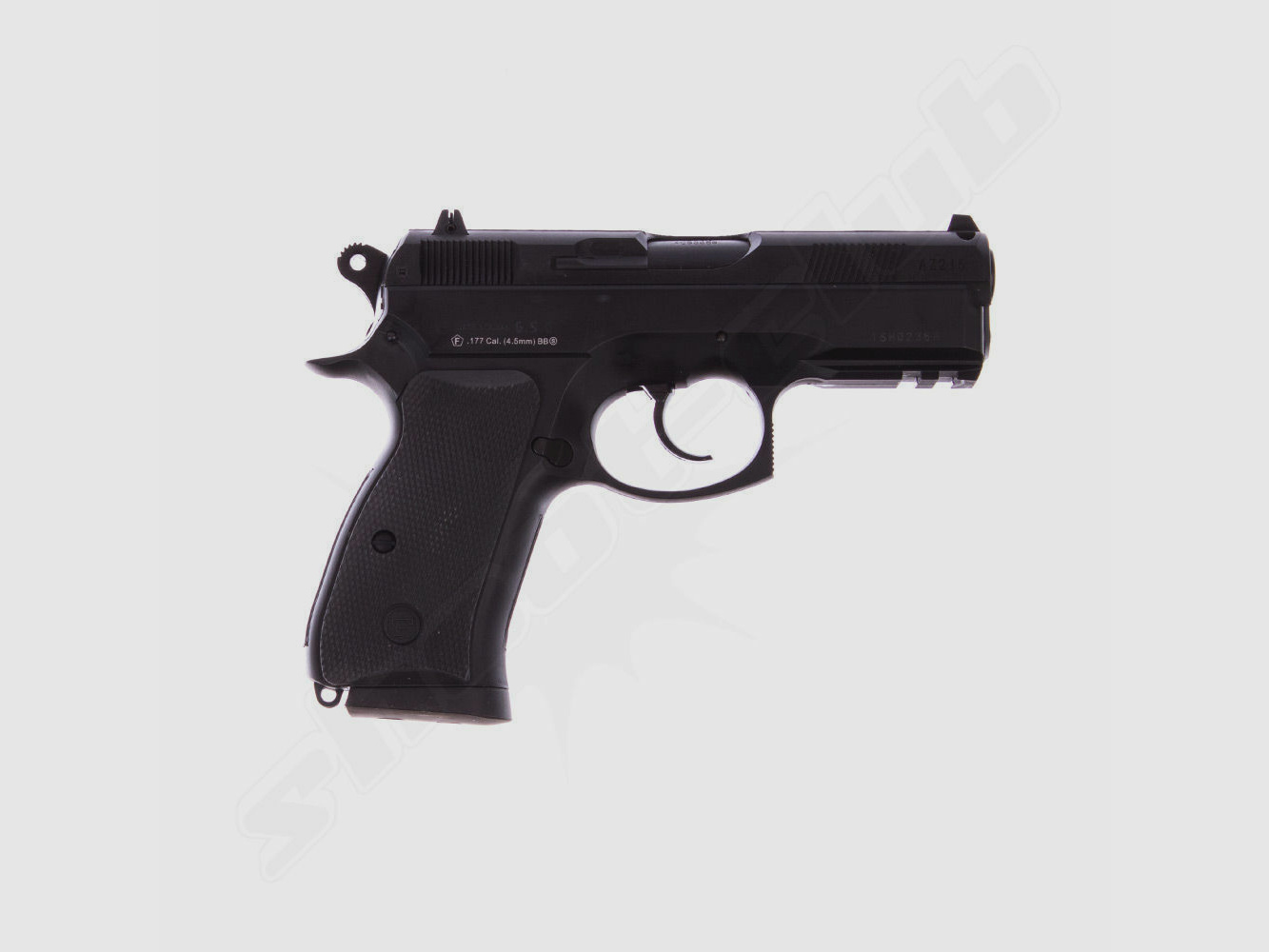CZ CZ 75D Compact CO2 Pistola 4,5 mm Pallini in Acciaio Set Plinking