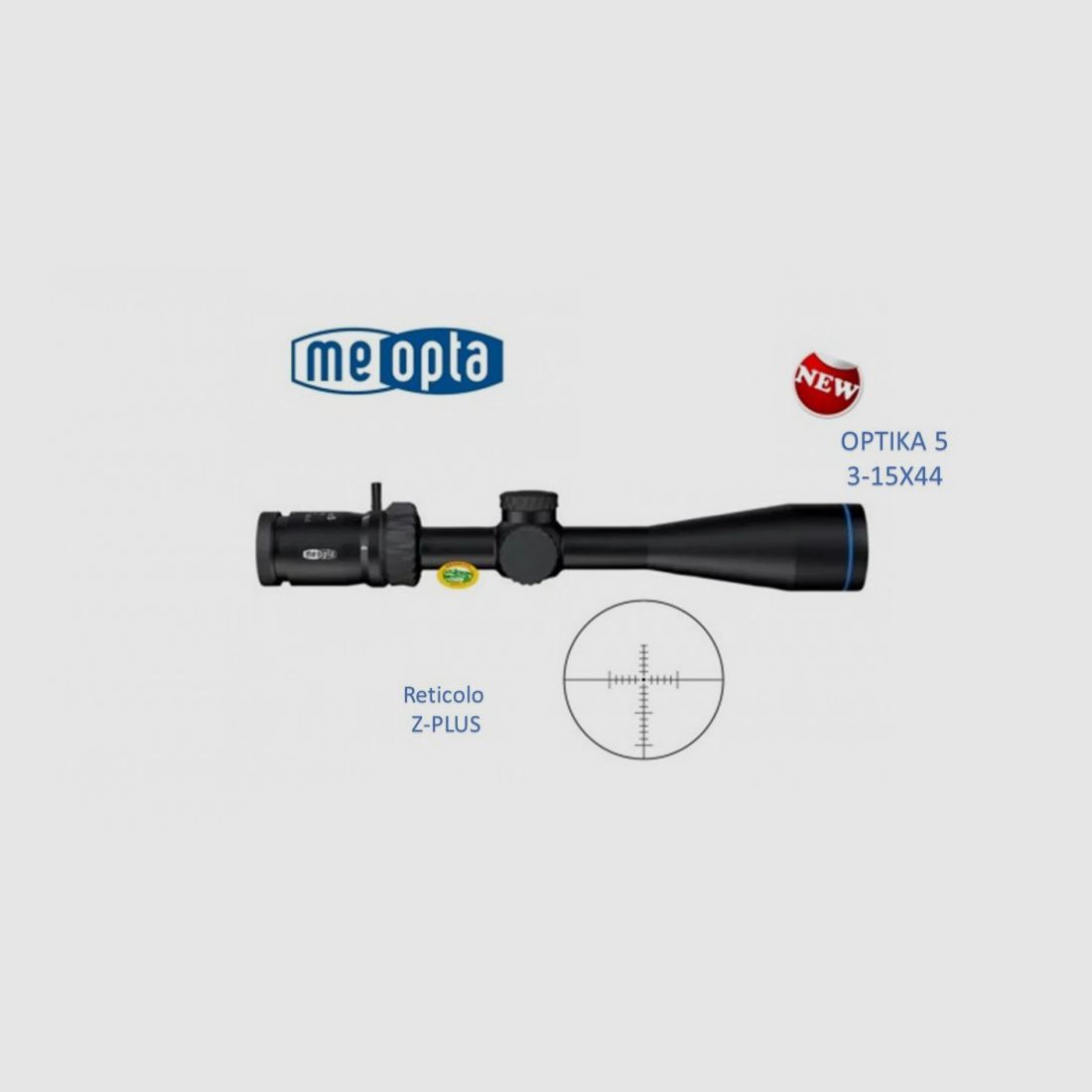 MEOPTA MEOPRO OPTIKA 5 3-15x44 RD SFP Ret.Z-PLUS