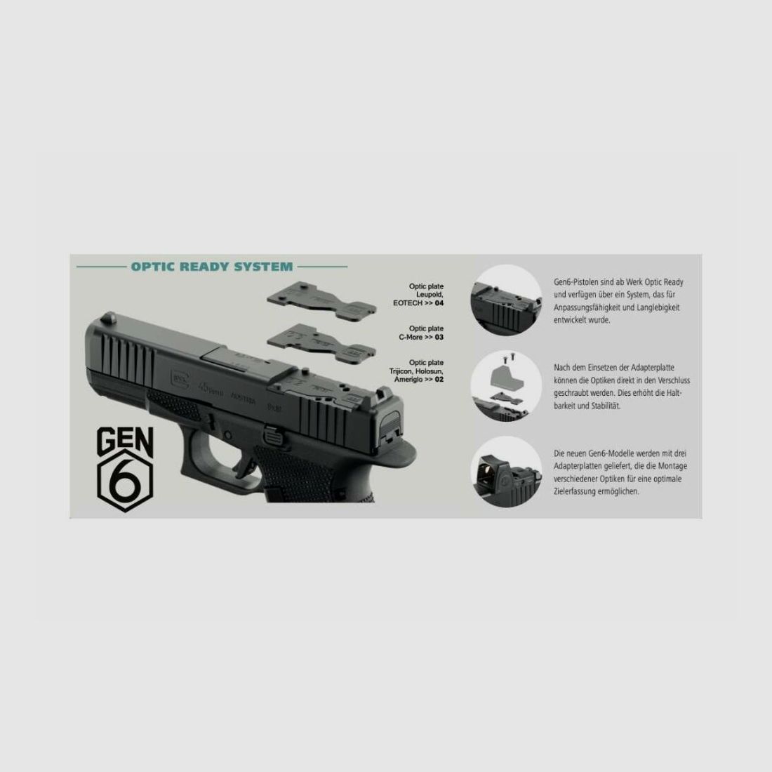 Glock G19 GEN6 9mmLuger, image 5 of 6