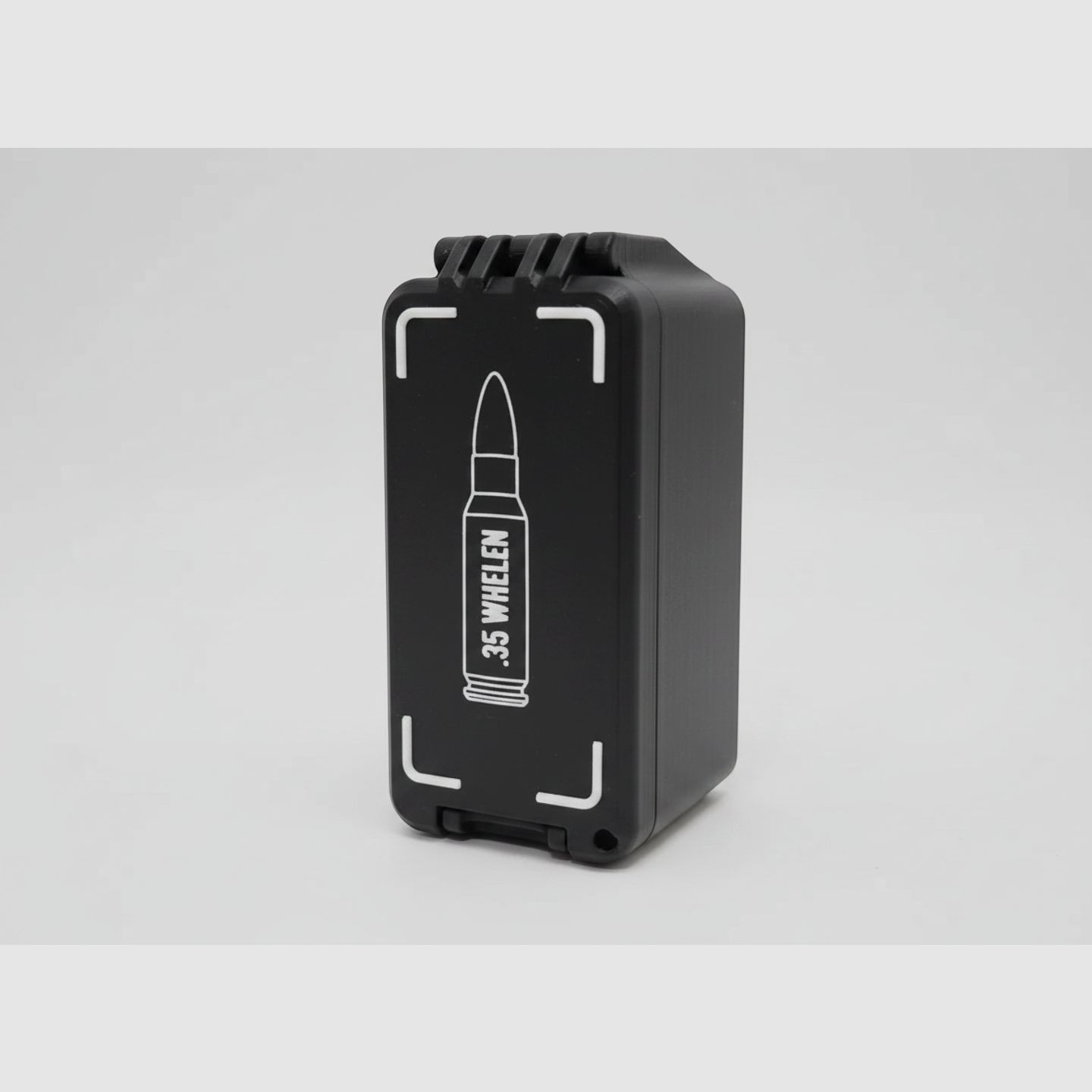 Filamelt Munitionsbox / 35 Whelen / 'Klapp- / Rastdeckel' / Patronenbox, Ammo Box