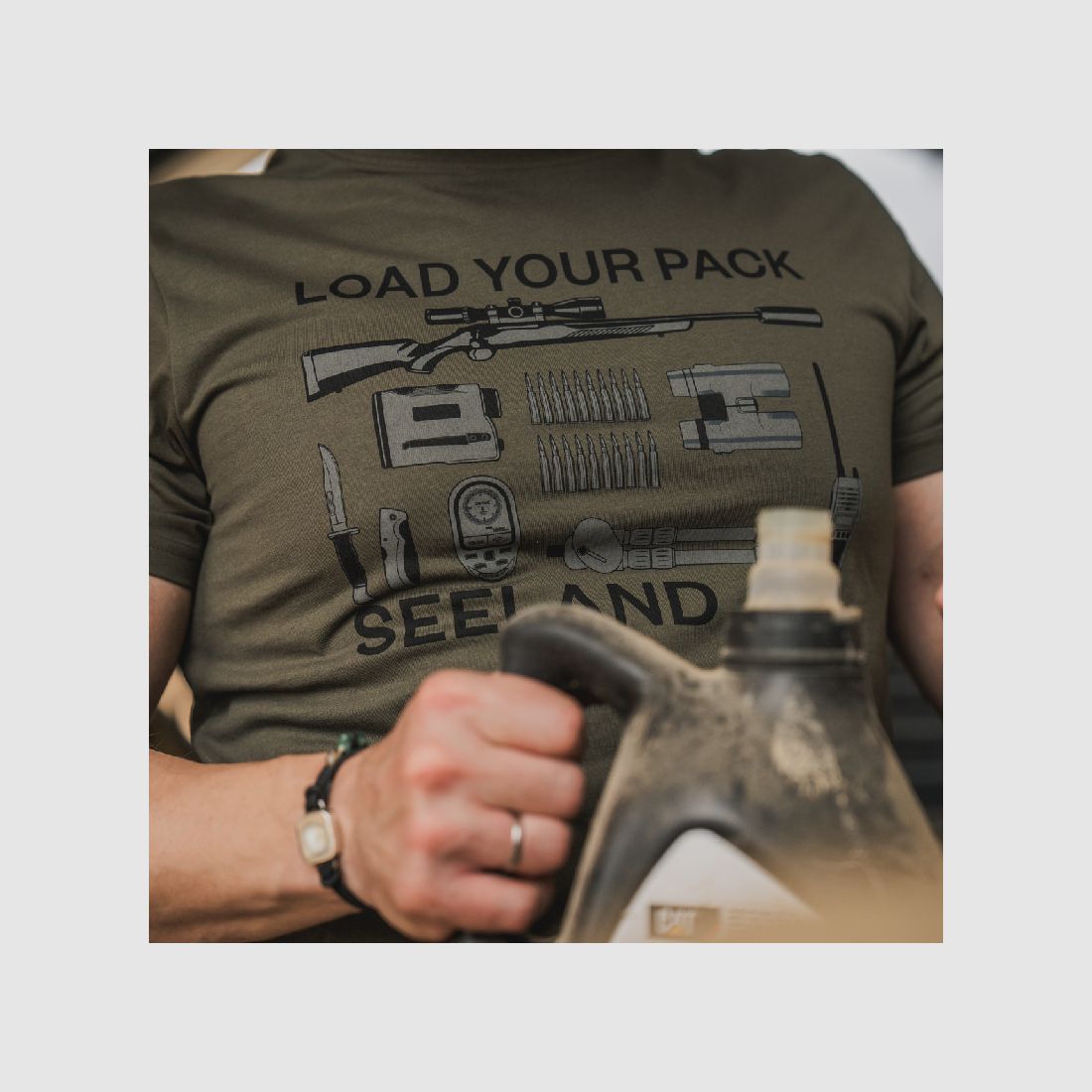 Camiseta Seeland Packing Grape Leaf, imagen 7 de 7