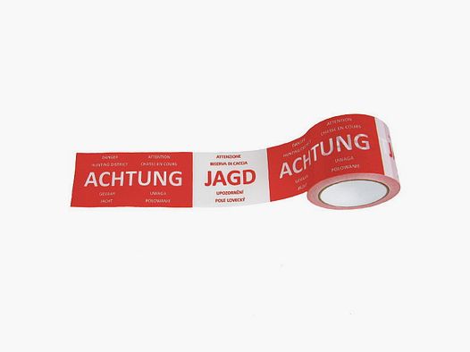 Absperrband - Achtung Jagd - 100 m