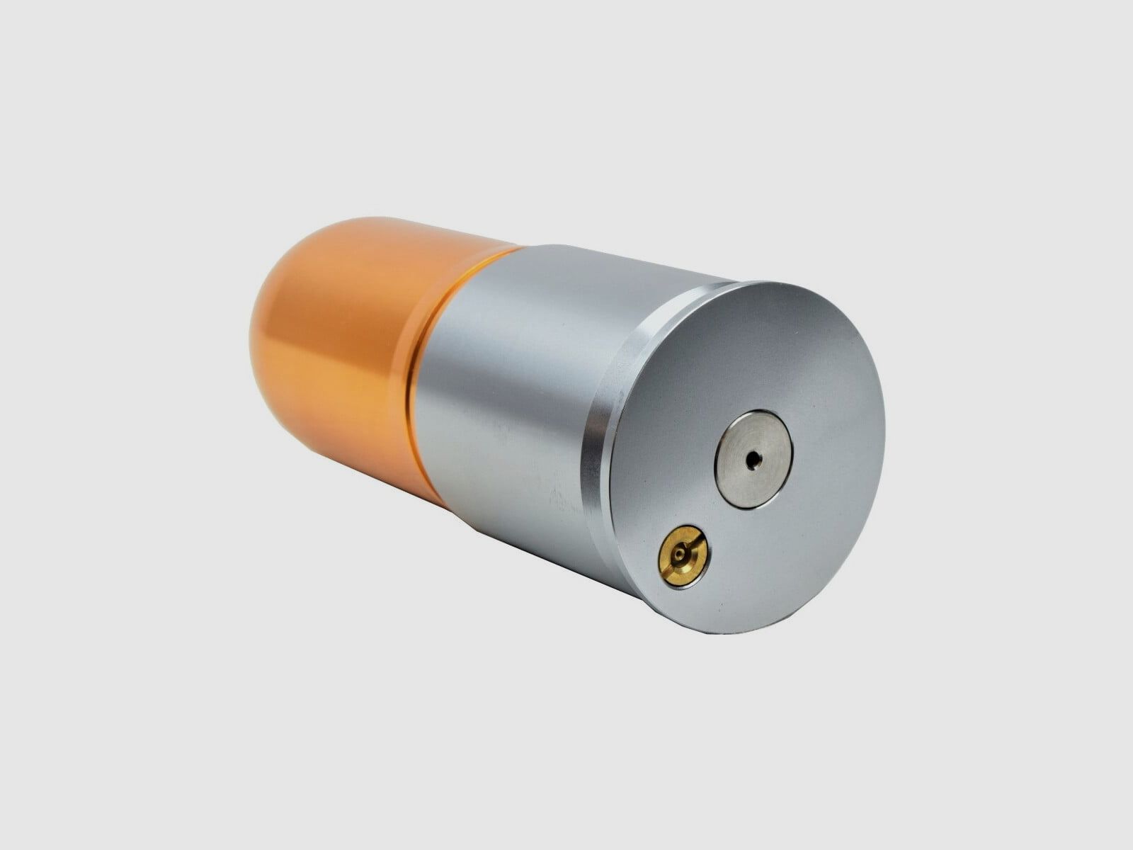 40mm BB-Shower Long Airsoft Granate Silver/copper - 80 rds 6mm, Bild 3 von 3