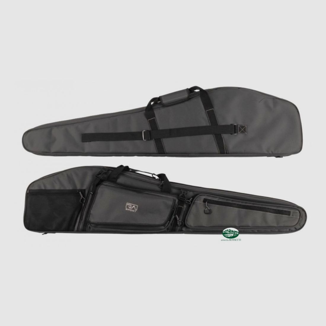 RA SPORT Holster für Büchse 132 cm grau/schwarz F40B