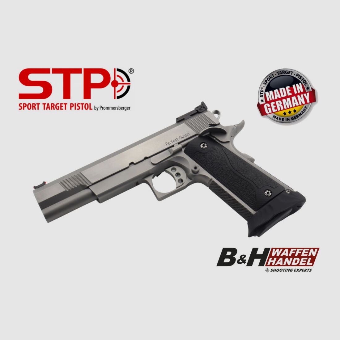 STP Perfect Classic Silver 1911 Pistolet de sport