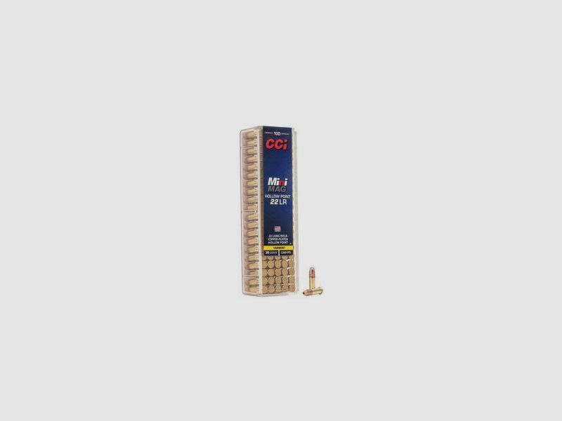 CCI Mini Mag CPHP 2,3g/36grs à100 .22lr