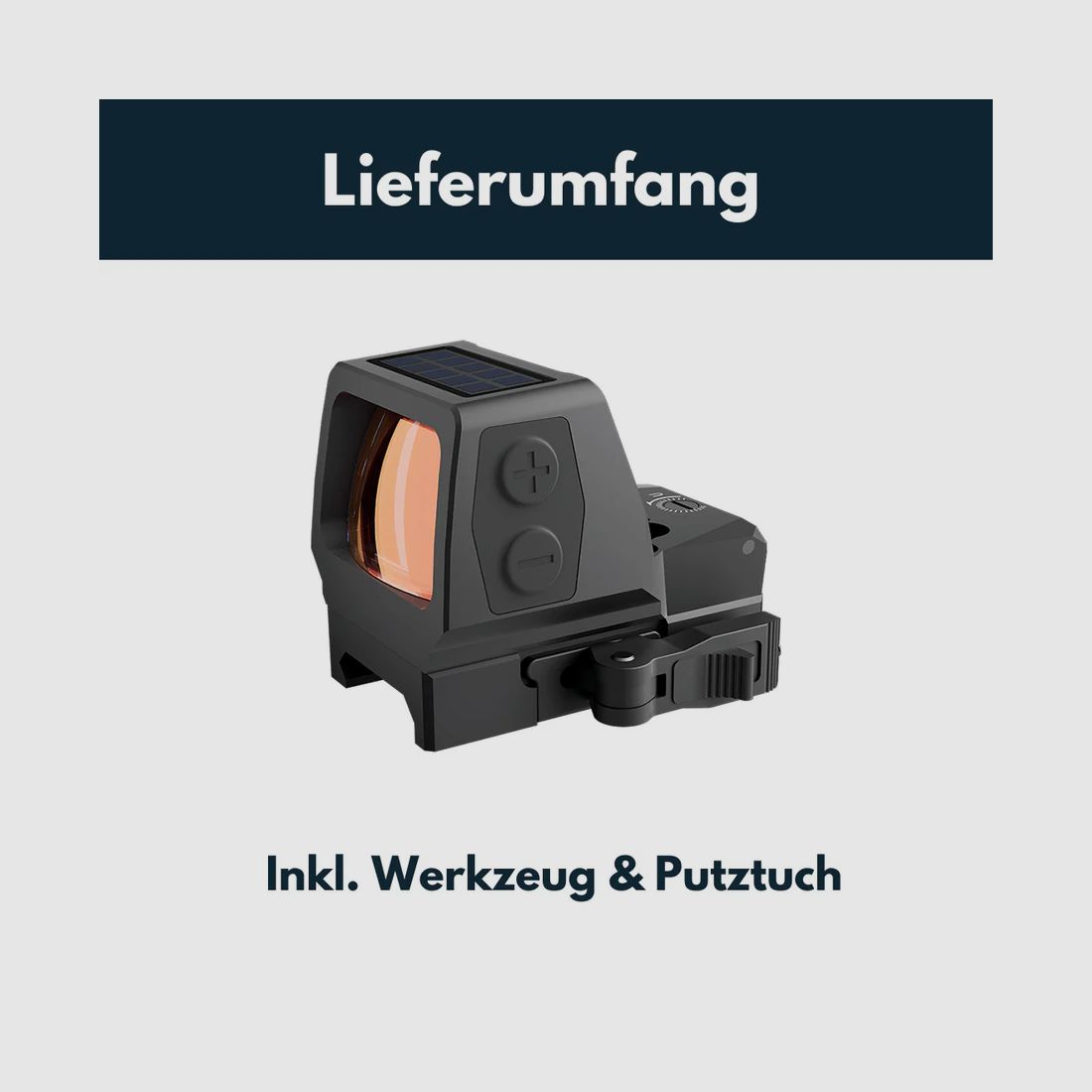 Vector Optics SCRD-SM44 Frenzy Plus F3 1x22x32 Red Dot Sight Solar