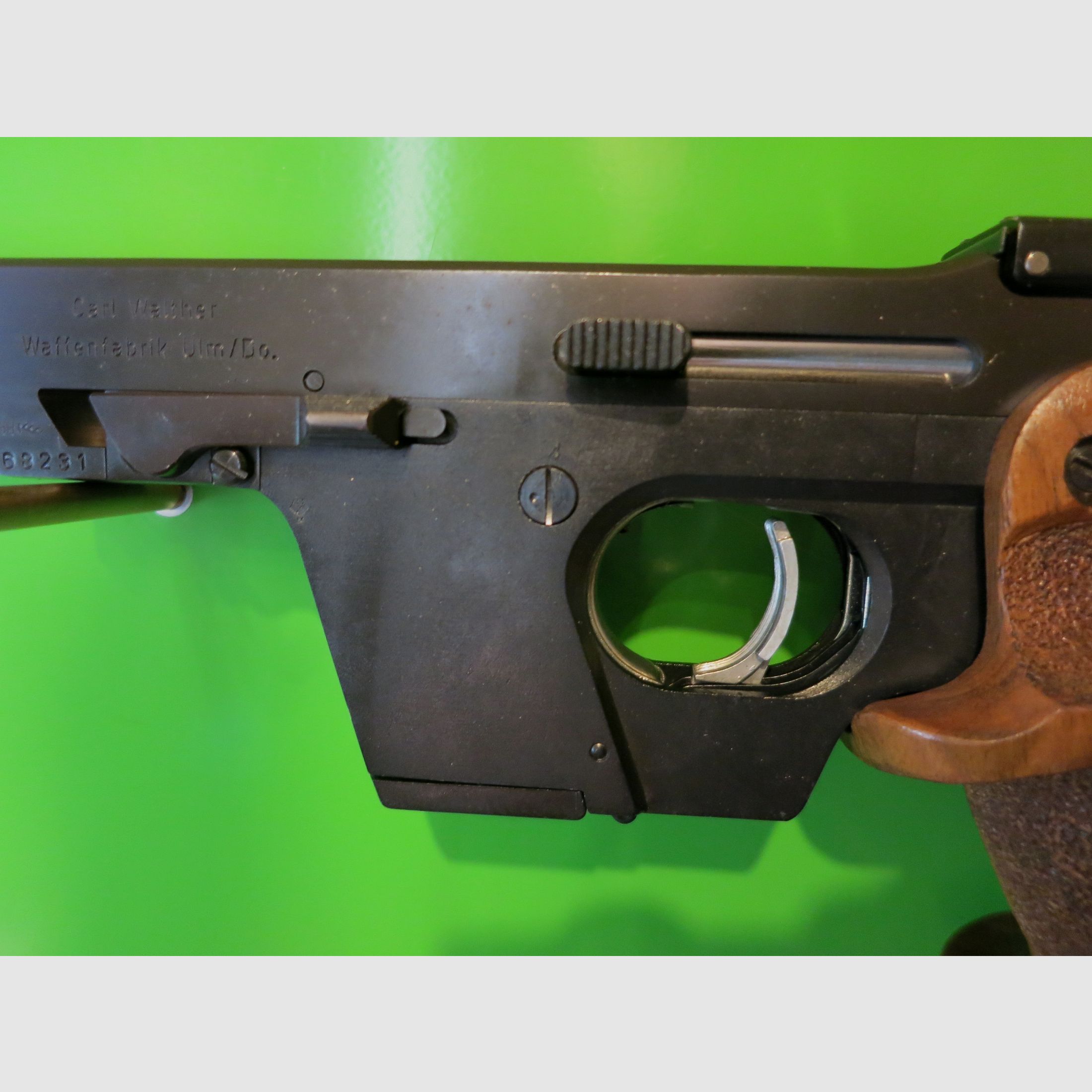 Sport-Pistole Walther GSP Kaliber .22lr, Nill-Griff, weltweit beliebteste Sportpistole      #48