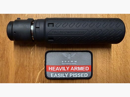 B&T AG Print-X RBS Compact, INCONEL, Zwart CERAKOTE .308 Winchester NATO / Rotex-X