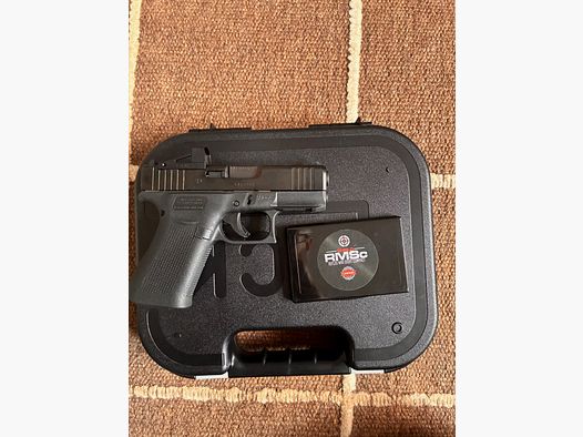 Glock 43x mit Shield RMSc