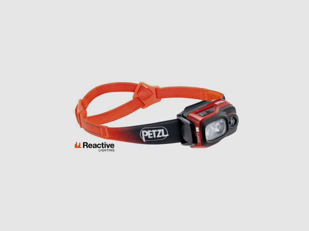 Petzl Stirnlampe Swift RL | 1100 lm | orange, Bild 2 von 2