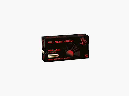 GECO .40S&W Vollmantel Flachkopf 50 Schuss
